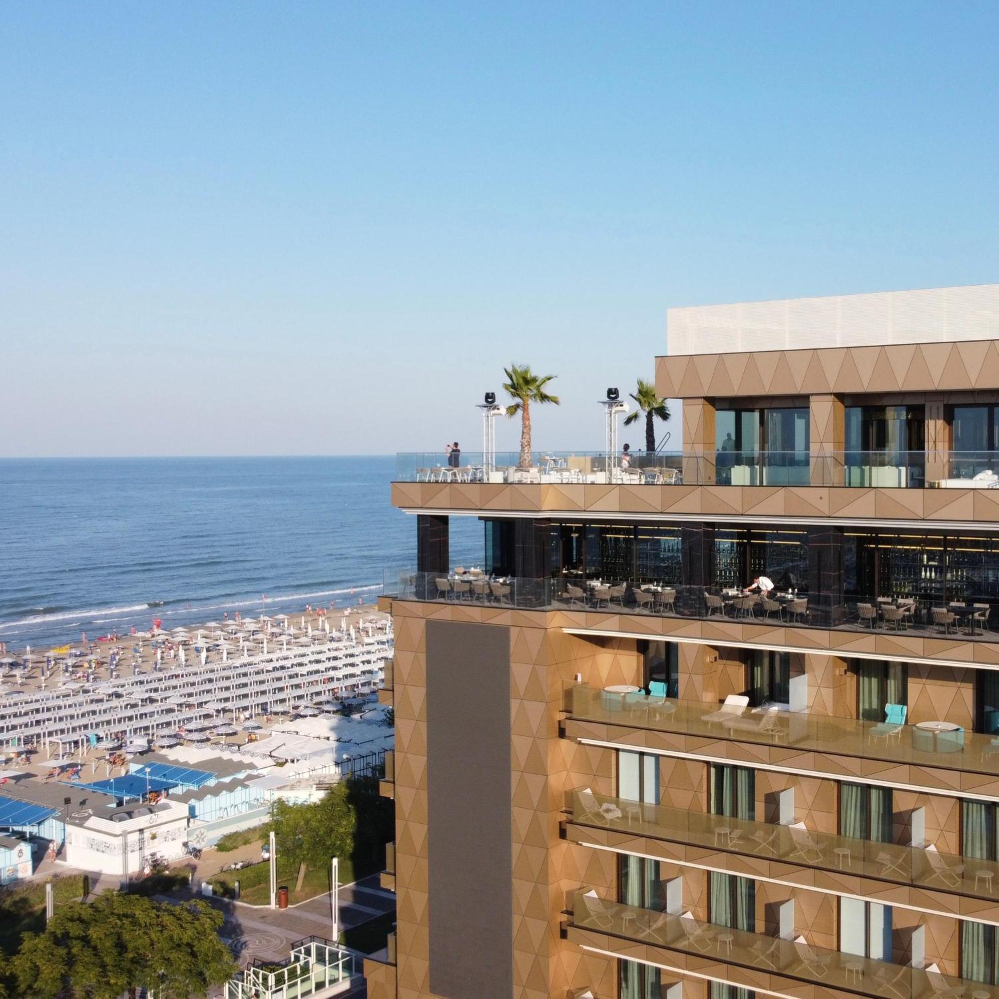 Hotel Promenade **** Riccione Exterior foto